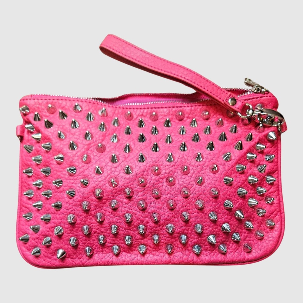 ❌️SOLD❌️ Steve Madden SPIKE CLUTH PINK
